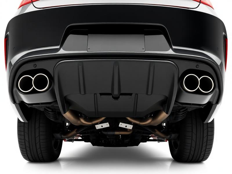 Rear diffuser Mercedes C W205